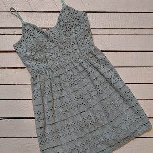 Society Girl Eyelet Lace Dress (Size 3)